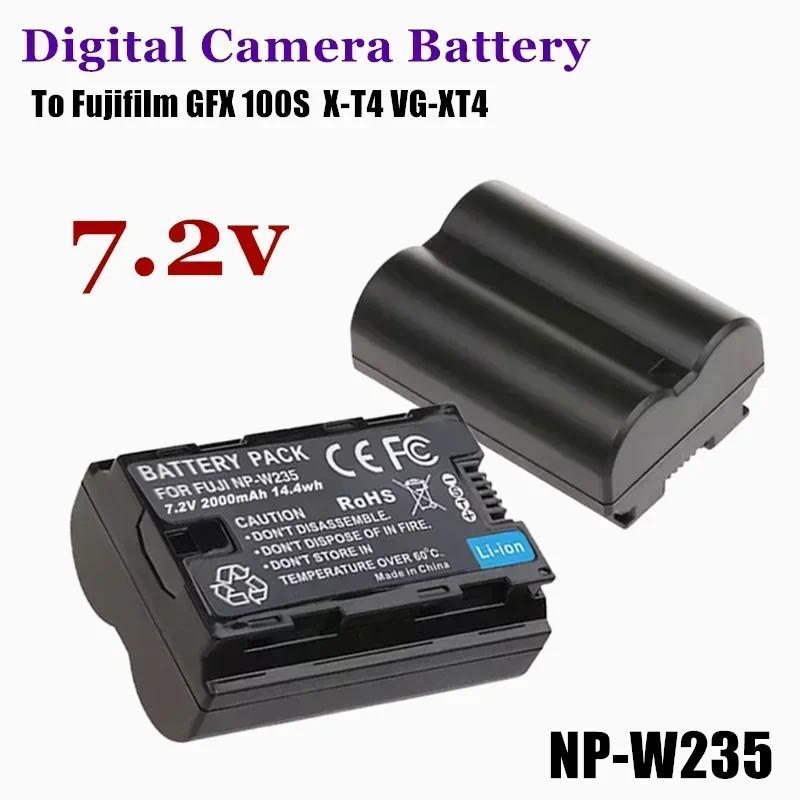 Fujifilm กล้องดิจิตอล NP-W235 แบตเตอรี่ 7.2V 2000mAh ใช้งานร่วมกับ GFX 100S X-T4 VG-XT4
