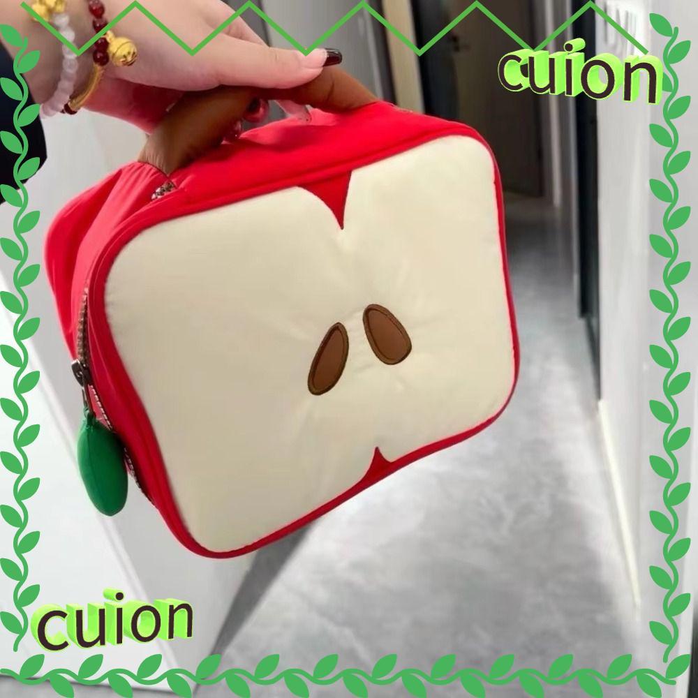CUION1413 Travel Toiletry Bag, Pattern Light-weight Makeup Bag, Cute with Compartments Portable Larg