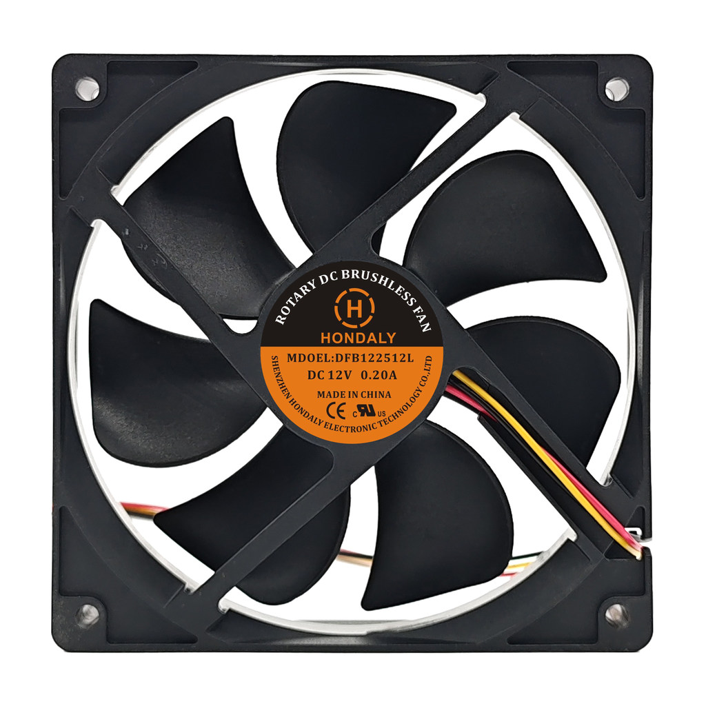 เหมาะสําหรับกล่องอุ่นเด็ก Dison HONDALY DFB122512L 12V 0.20A พัดลมพิเศษสําหรับอุปกรณ์การแพทย์