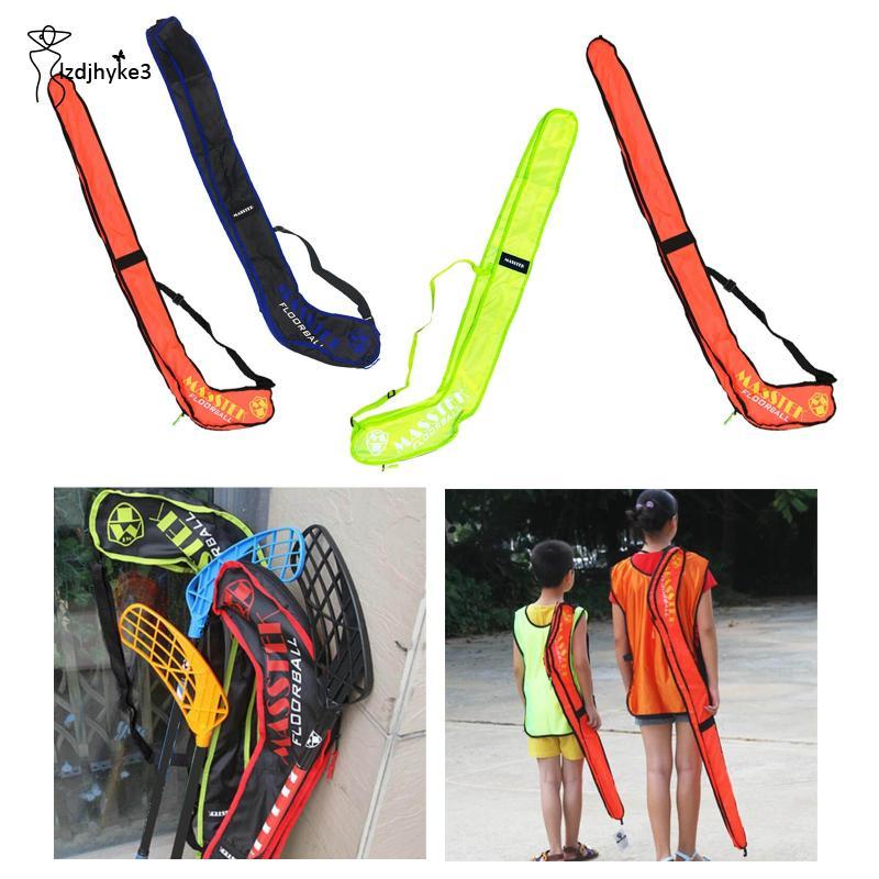 [lzdjhyke3] Ice Hockey Sticks Bag Hockey Stick Case Holder Carrier Pouch with Zipper Waterproof Canv