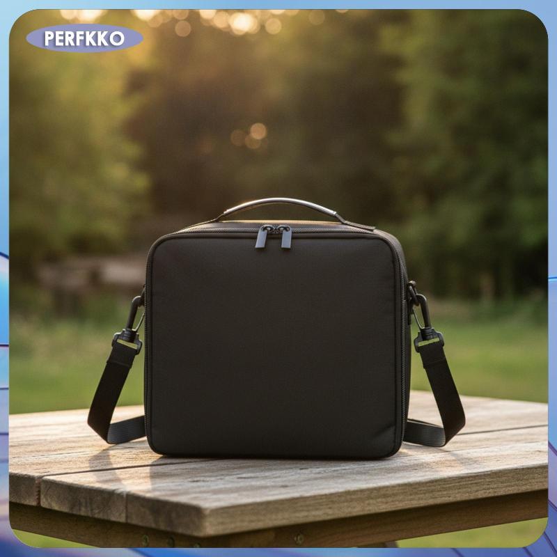 [perfkko] เคสป้องกันโปรเจคเตอร์กระเป๋าเก็บกันน้ําสําหรับ XGIMI ใหม่ Z6X Z4X N10 พร้อมที่จับและสายคล้