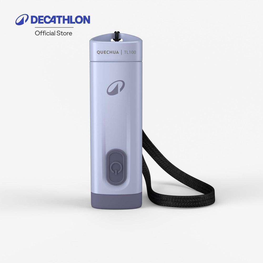 Decathlon Battery Torchlight - 100 Lumen - Tl100 ไฟฉายแบบใช้แบตเตอรี่ความสว่าง 100 ลูเมนรุ่น Tl100 - Purple