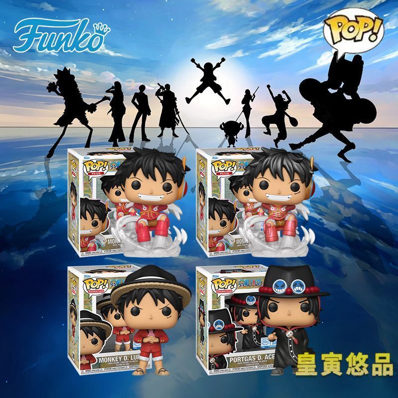 [Funko] POP One Piece Strike Island One Piece Luffy Sanji Robin Brook Zoro Raleigh Figure