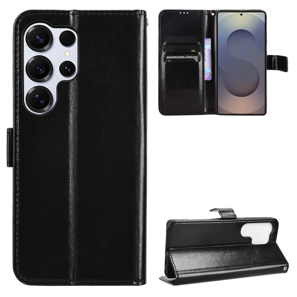 สําหรับ Samsung Galaxy S27 Plus Ultra Edge 5G Luxury Flip PU หนังกระเป๋าสตางค์ Lanyard สําหรับ Samsu