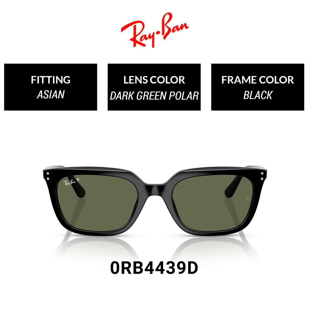 RAY-BAN نظارة شمسية RB4439D — أسود
