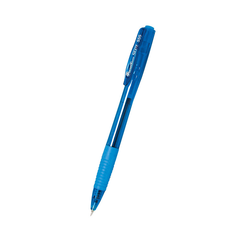 QUANTUM ปากกาลูกลื่น รุ่น Skate 555 สีน้ำเงิน ขนาด 0.5 มม. (50ด้าม) — صورة 3