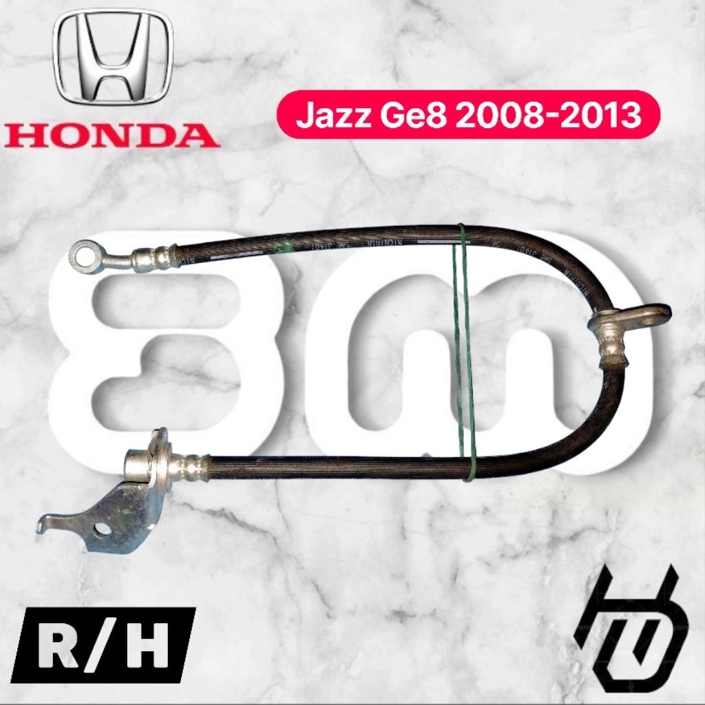 ท่อเบรคหน้าขวา Honda Jazz GD3 GD1 GE8 GE6 2008-2013 pnp City GD8