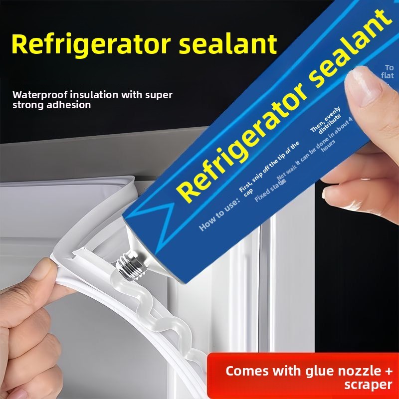 Refrigerator Sealant Fresh-Keeping Cabinet Freezer Rubber Strip Adhesive Glue Washing Machine Seal R