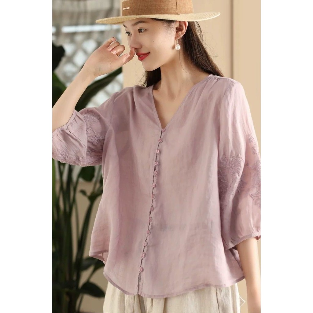 XUHENJIAN ใหม่มาถึงผมตรงกันยายน Tianhua DTH High-End กันยายนHigh-Fixedเย็บปักถักร้อยคู่Ramaie Imperv