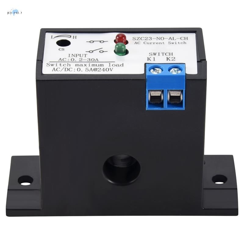 Current Mutual Induction Switch SZC23-NO-AL-CH ปกติเปิด Current Detection SWITCH สําหรับ AC Current 