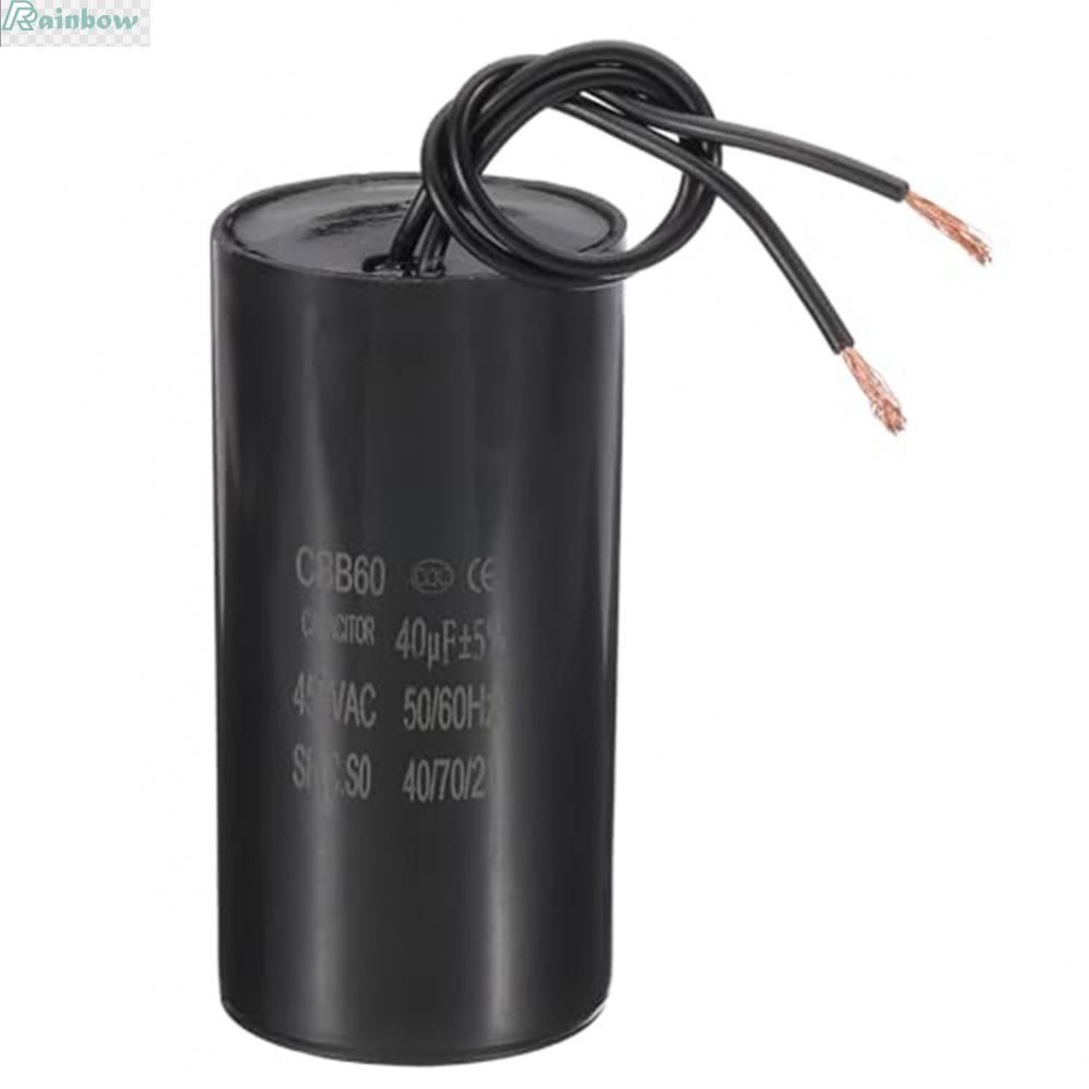 40uF CBB60 Run Capacitor, 450V AC สําหรับสตาร์ทมอเตอร์ที่มีประสิทธิภาพ - ขนาดกะทัดรัดและ