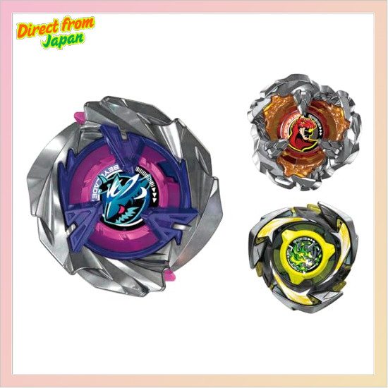 [Direct from Japan] TAKARA TOMY BEYBLADE X BEYBLADE X UX-15 Shark Scale Deck Set