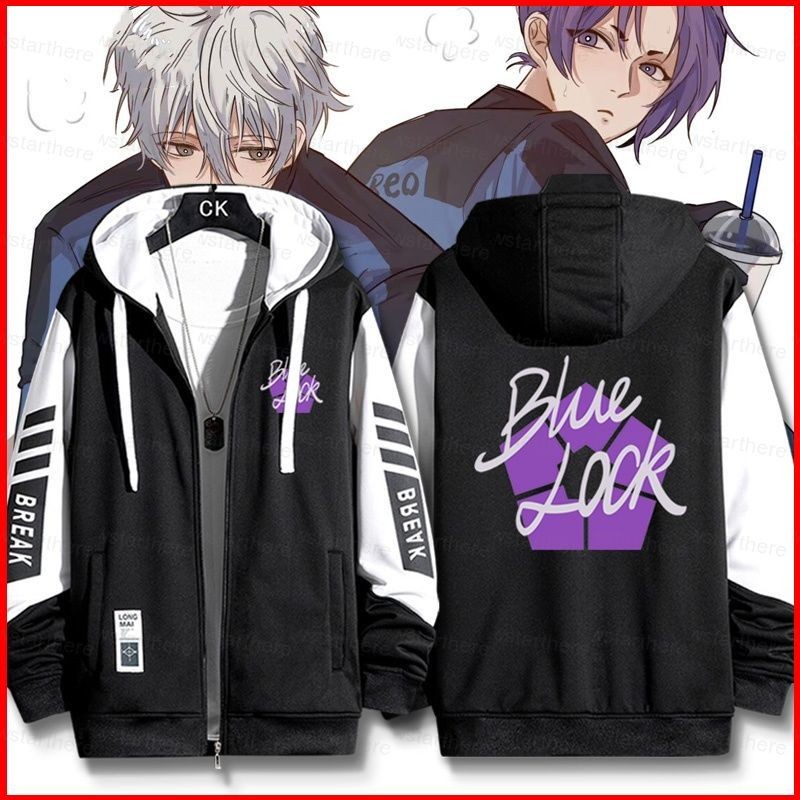 เสื้อฮู้ดโคสเพลย์ Isagi Yoichi จาก Blue Lock