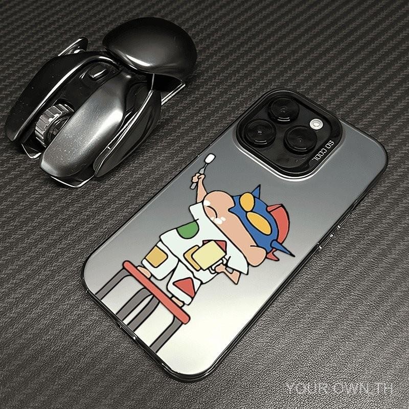 Crayon Shin-Chan Brushing Vitality Case เหมาะสําหรับเคสโทรศัพท์ iPhone เหมาะสําหรับ iPhone 16 Pro Ma