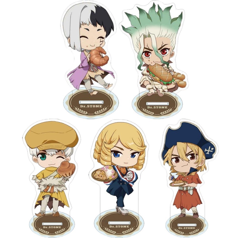 Guo Xiao Luo อะนิเมะอุปกรณ์ต่อพ่วง Store Dr.Stone Senku Ishigami Ukyo Saionji Mini อะคริลิคเดสก์ท็อป