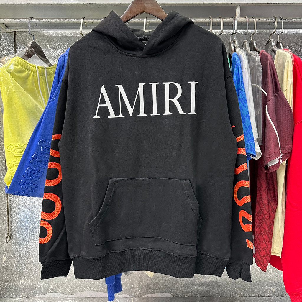 Meichao Amiri Letter เสื้อกันหนาวดีไซน์หลวม สบาย สำหรับทุกคน