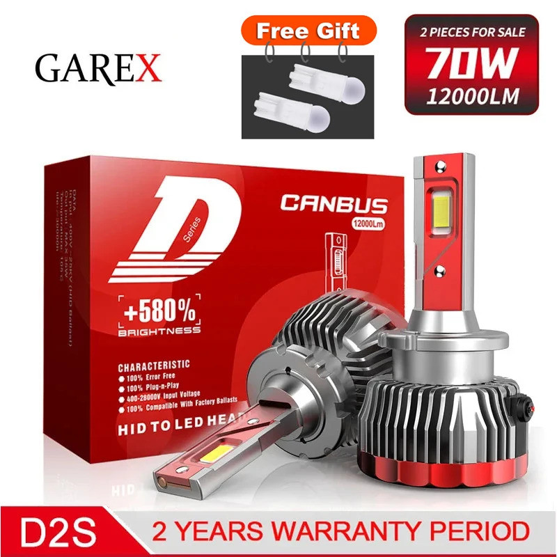Led Auto Licht D 1S D 2S D 3S D 4S D 5S D 8S Canbus 70W Kopgenlamp Superhelpere โคมไฟ Hid Conversies