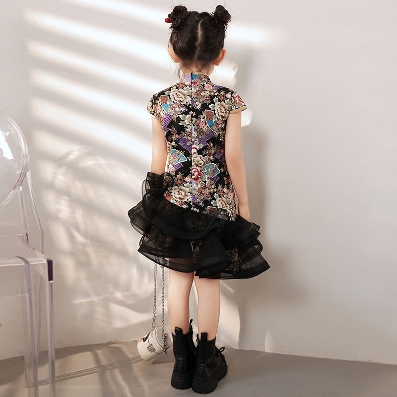 เครื่องแต่งกายการแสดงวัน2025 ชุดเครื่องแต่งกายอินเทรนด์สําหรับเด็กสไตล์ใหม่รุ่นแคทวอล์ประสิทธิภาพเครื่องแต่งกายแฟชั่นชุดเฉพาะอินเทรนด์แห่งชาติ 10.14