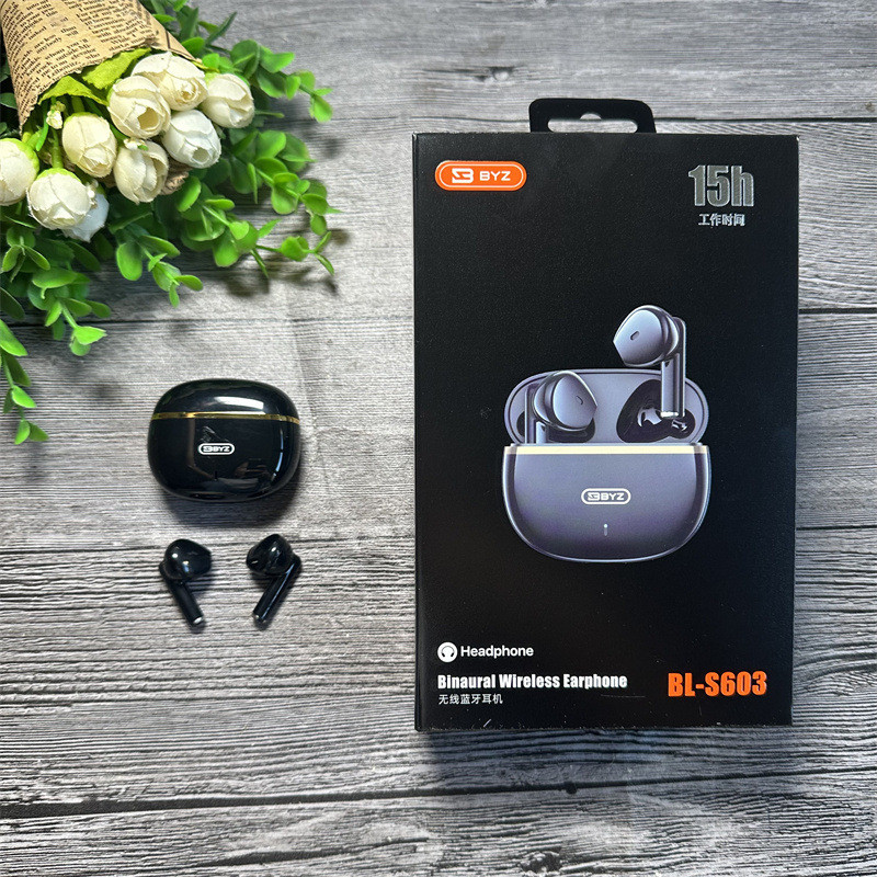 BYZ BL-S603 蓝牙耳机พร้อมสต็อก⭐⭐1015  1.5  3