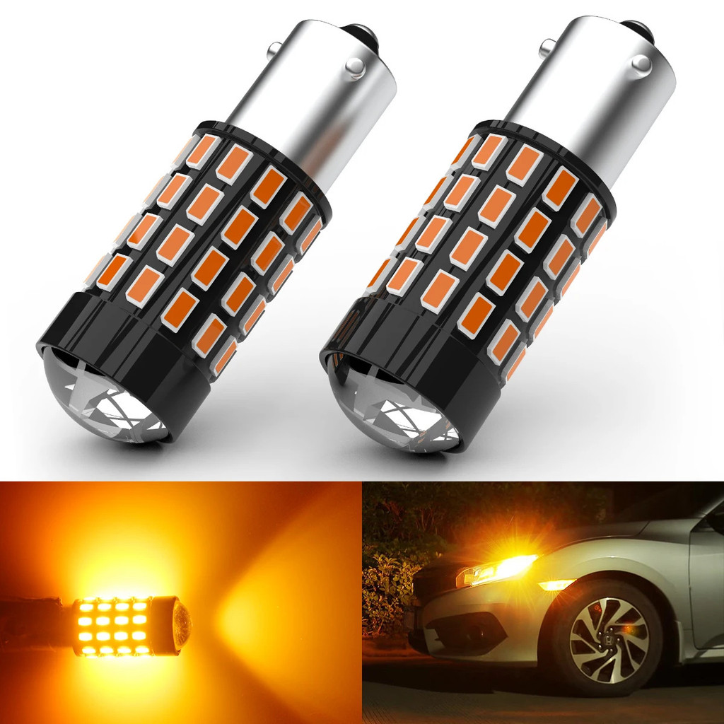 2x Canbus BAY9S H21W LED สํารองย้อนกลับโคมไฟไฟเลี้ยวไม่มีข้อผิดพลาดสําหรับ Audi A3 8V Mercedes Benz 