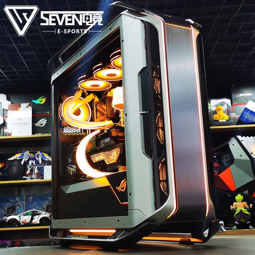 เฉิงตู SEVEN การติดตั้งคอมพิวเตอร์ Cool Supreme C700M 13700KF/13900KF/4080/4090 โฮสต์