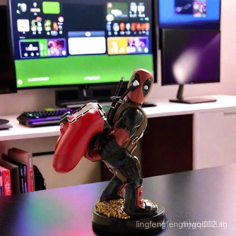 Deadpool Tree Man เกมคอนโซล Controller ขาตั้ง ps4Anime โรงรถชุดอุปกรณ์ต่อพ่วงวงเล็บ ps5Grip จับตําแห