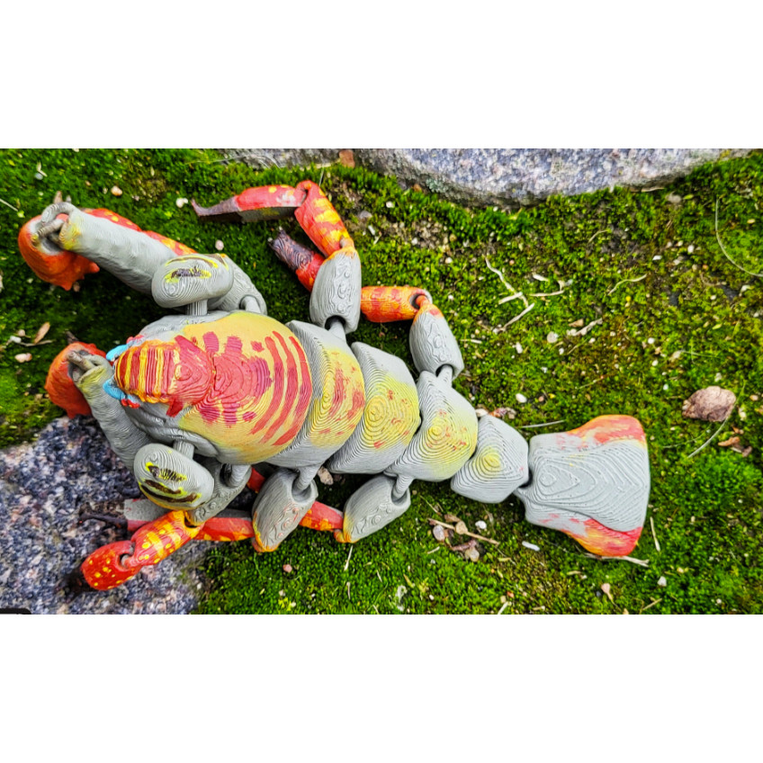 Cuero Monster Leviathan Articulated Rock Puncher - Subnautica