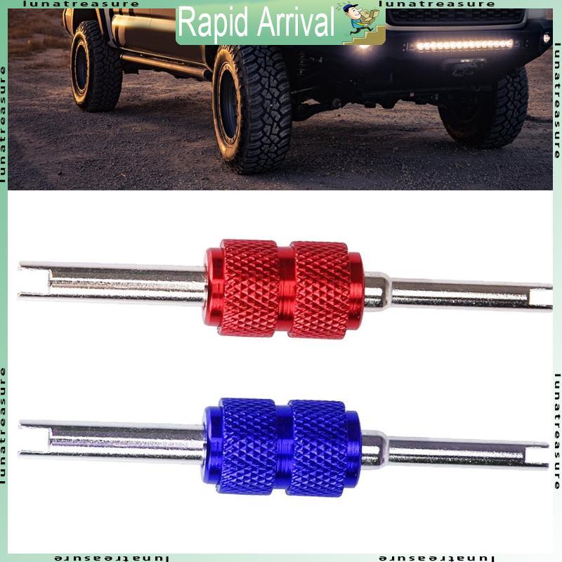 Lun Tyre ยางสําหรับวาล์ว Core Remover ซ่อมเครื่องมือสองหัวสําหรับกุญแจรถจักรยาน A