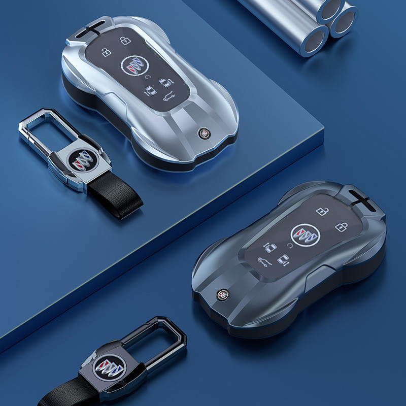 2022 Buick GL8 ฝาครอบกุญแจผู้ชาย ES Lu Zun 653T Avia Shell Junway Junเวียดนามกระเป๋ารถสีฟ้าเล็กน้อย 