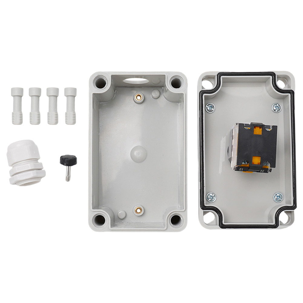 【WIK】Button Box Stop Switches With Box 130*80*100mm 50mΩ Button Emergency Push