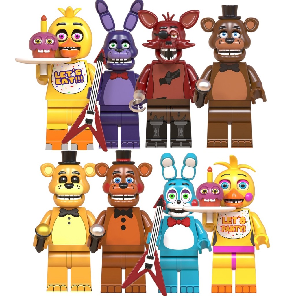 Five Nights at Freddy's Action Figure Chica Bonnie Foxy Freddy Toy Bonnie Golden Freddy ของเล่นคอลเล