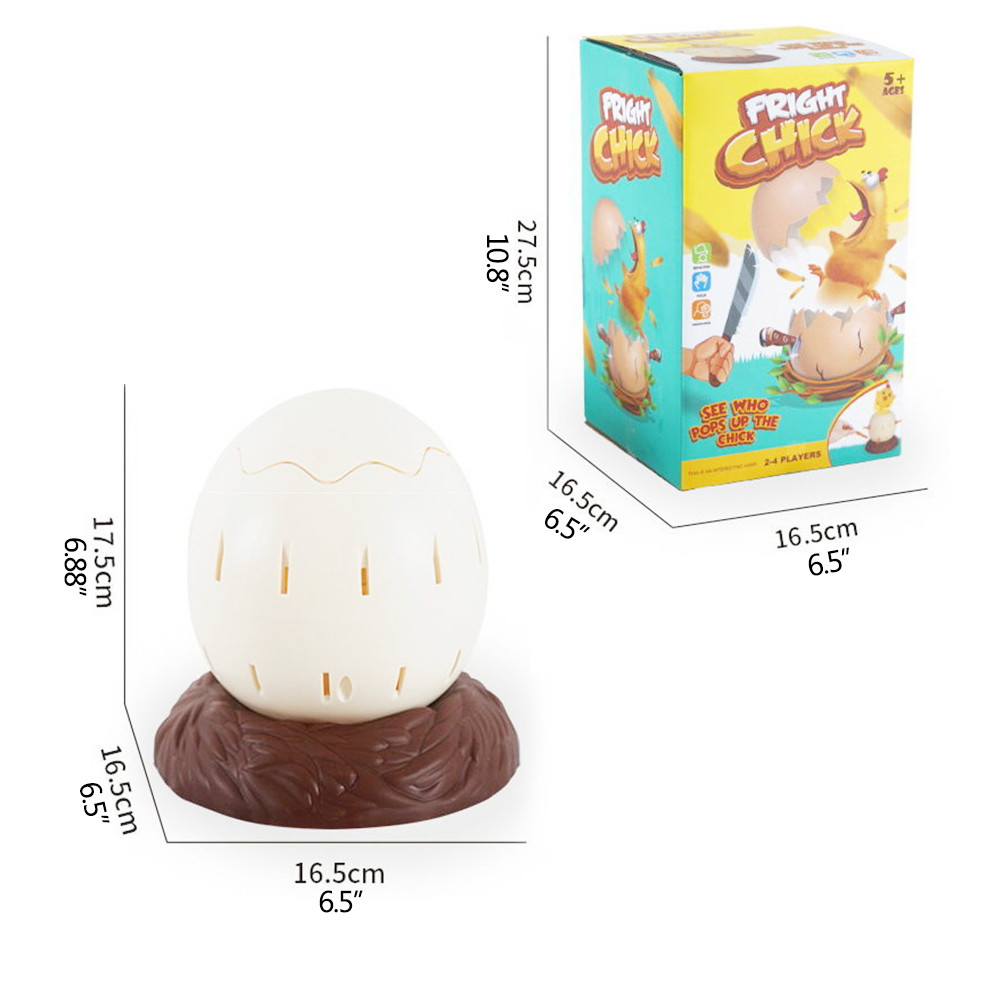 [MET] Chick Pirate Funny Barrel Bucket Tricky Spoof Lottery Game Lucky Stab Interactive Spoof Chicke