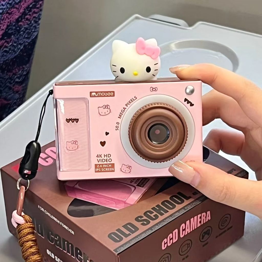 高像素双摄ccd照相机校园数码相机学生自拍复古入门传手机打印high pixel dual camera ccd camera campus digital20251021