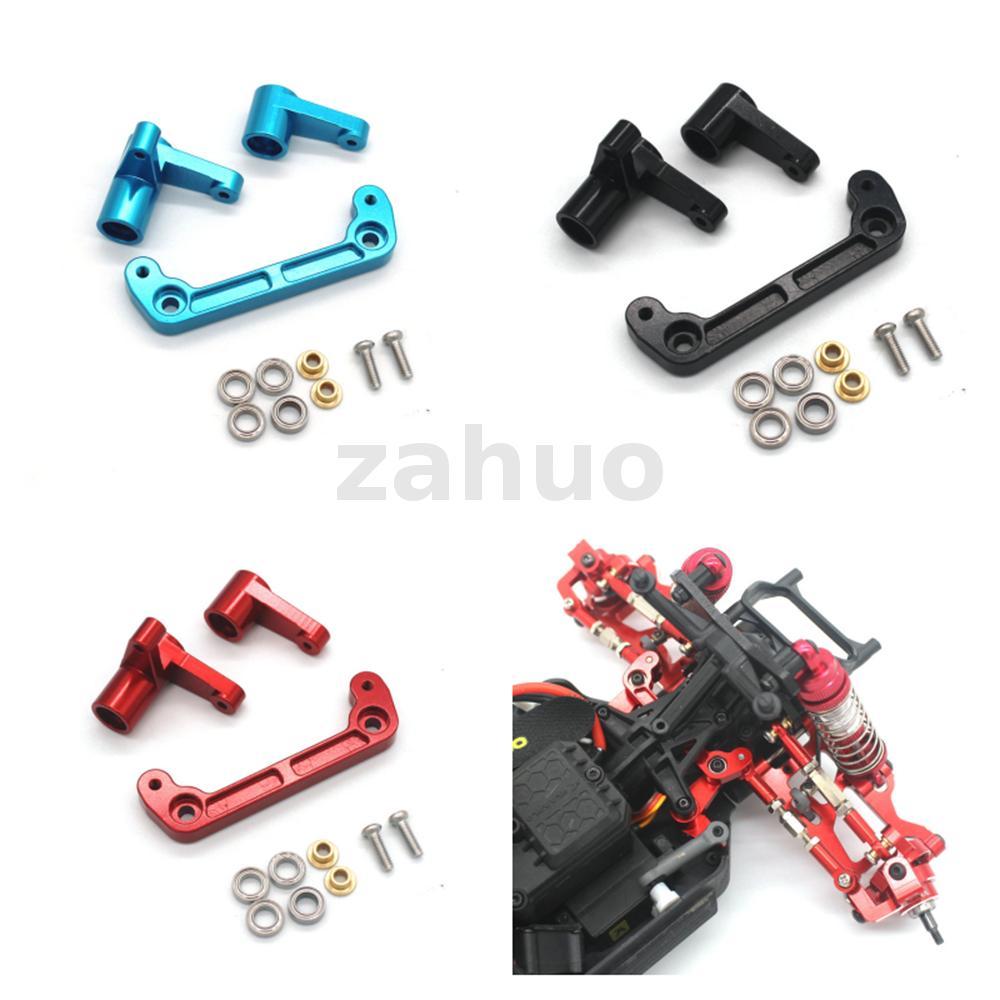 อัพเกรดชิ้นส่วนโลหะพวงมาลัยสําหรับ 1/14 ZD Racing MT16 BX12 X12S JIUSI PT14R MT14R RC รถยนต์ยานพาหนะ
