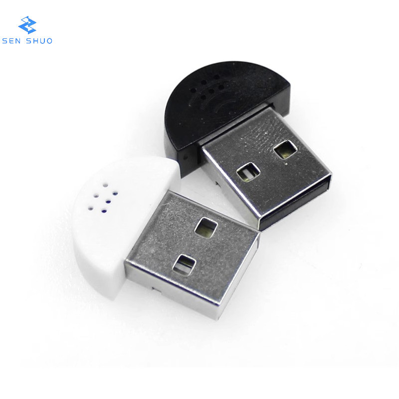 Raspberry pi 3B/4B ไมโครโฟนบันทึกเสียงไมโครโฟนขนาดเล็ก Raspberry pi 4B USB ไมโครโฟนแฮนด์ฟรี