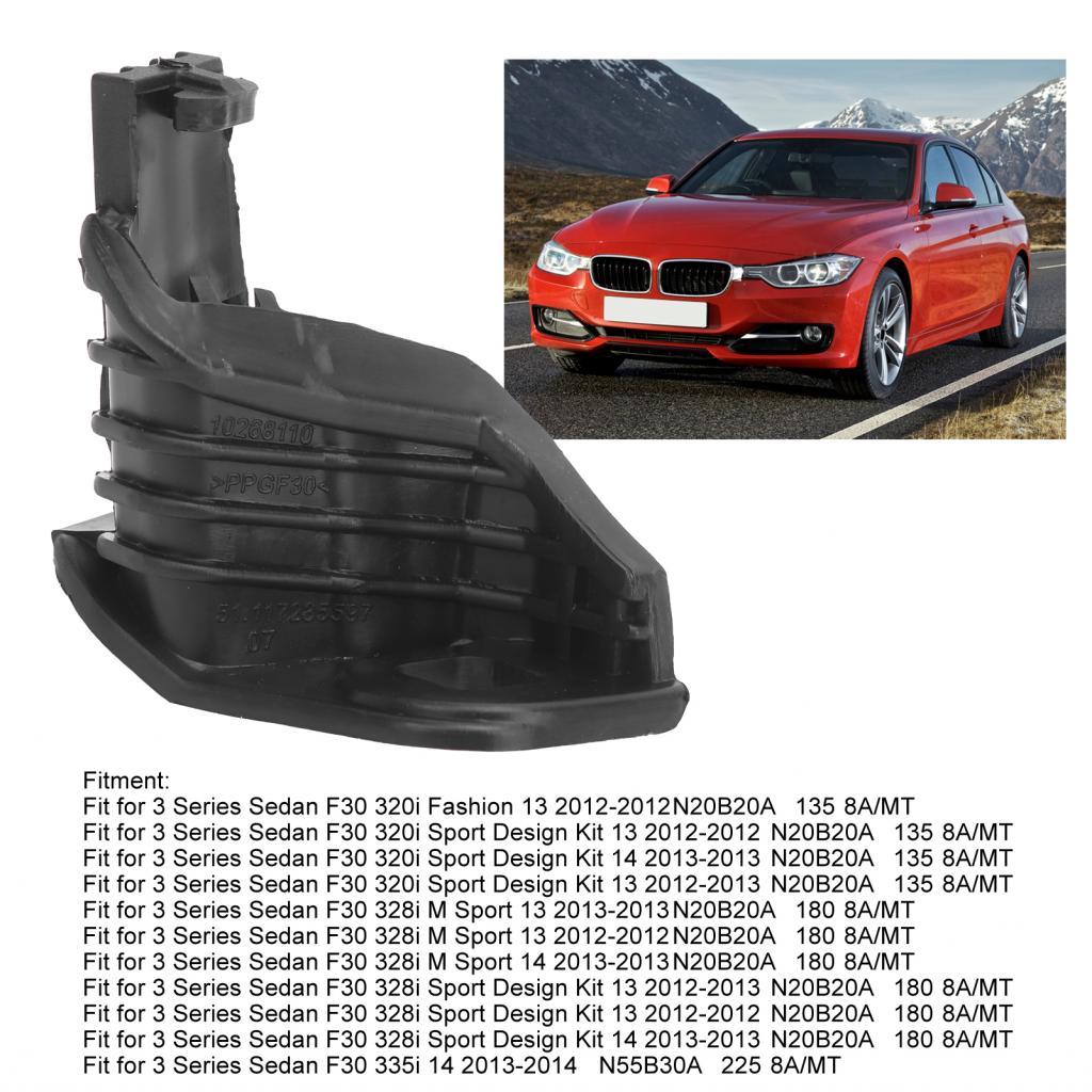 ยึดไฟหน้าอัตโนมัติไฟหน้า Mount ABS สีดำ Fit สำหรับ 3 Series F30 F31/4 F32 F33 F36