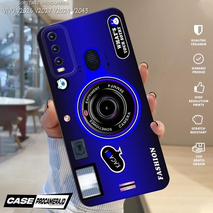 HP Compatible case for VIVO V2043 V2026 V2027 V2029 ล่าสุด VIVO Procamera Casing 2025 {CAMERA Case} 