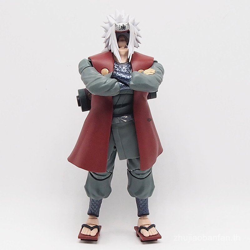 ของแท้ Bandai SHF Soul Limited Naruto Jiraiya Uzumaki Naruto I Love Russell อาหารเสริมพร้อมสต็อก ABA