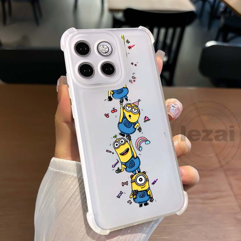 Honor 400 Smart 400Smart 5G Case Honor X7D X7 d Case Clear Shock proof Matte Soft TPU ฝาหลัง