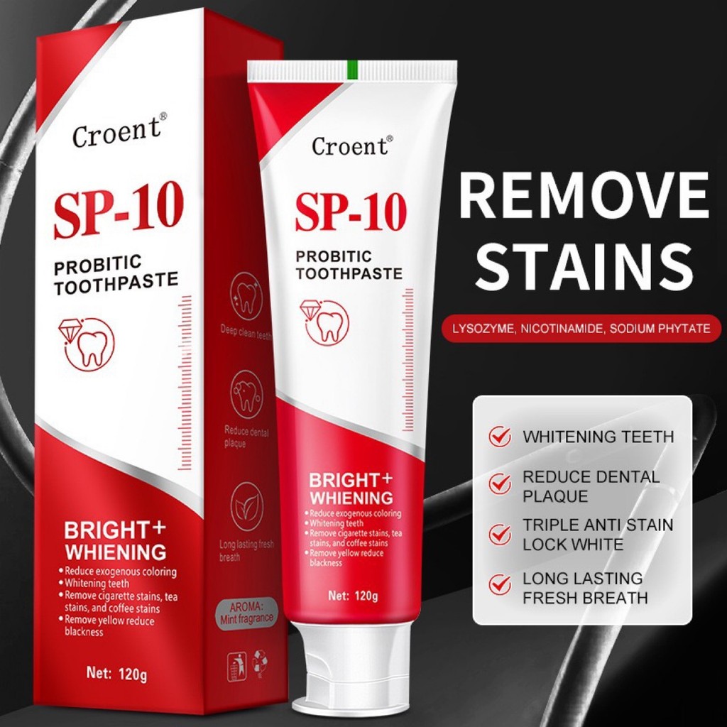 Hot Sale#Exclusive Supply[FDA/DSDS Authentication]SP-10Toothpaste Whitening Teeth Fresh Breath Tooth
