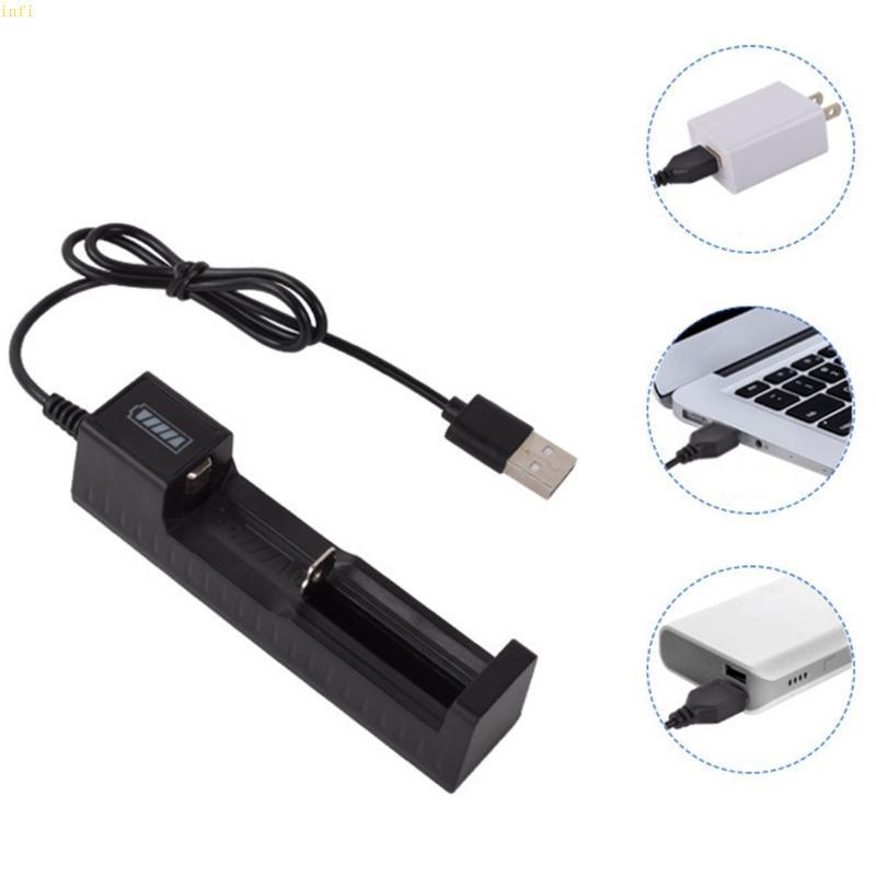 USB Universal  Charging Adapter for 4.2V 18650 18490 Li-ion Batteries