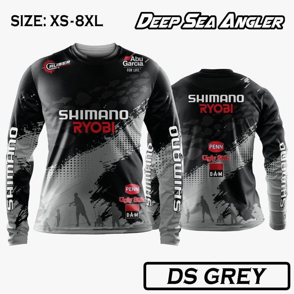 เสื้อตกปลา Deep Sea Edition ระเหิดและป้องกันรังสียูวี