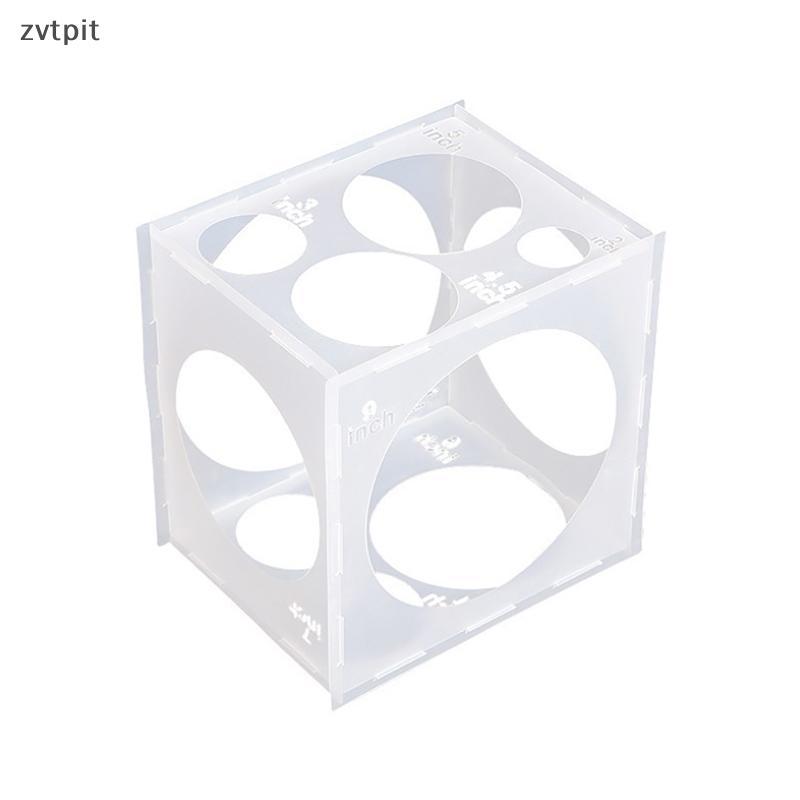 [ZPT] 10 หลุม Balloon Sizer Box Balloon Arches คอลัมน์ทําให้การวัดขนาดบอลลูน TH