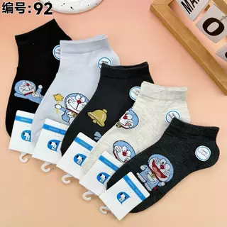 โดเรมอนลายสุ่ม 10 คู่. ผ้าดี คุณภาพดี 10 คู่ 89 บาท ใส่ไซซ์ 38-43