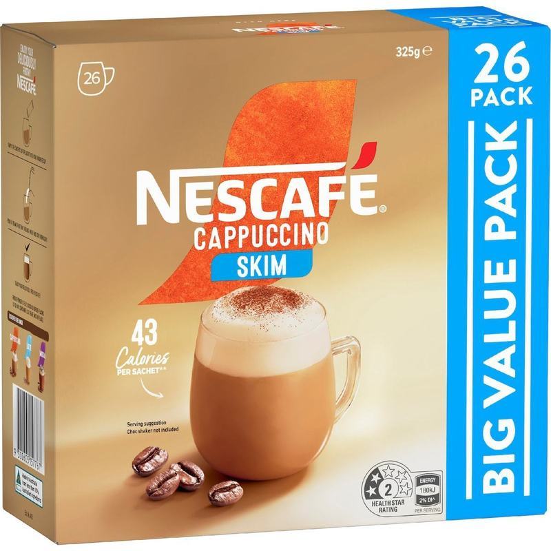 Australia Nescafe Coffee เนสกาแฟ 3 in 1 กาแฟสําเร็จรูป Original Latte Mocha Cappuccino Bag u