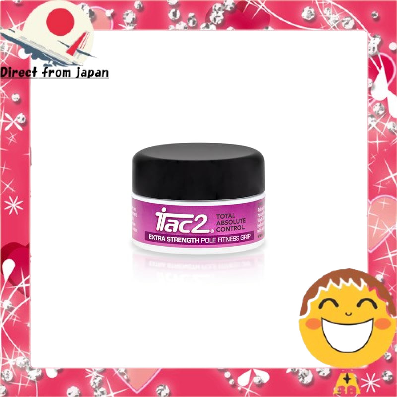 iTac2® Extra Strength Pole Grip (20g / 0.7oz) – Long-lasting beeswax grip aid for pole dancing, aeri