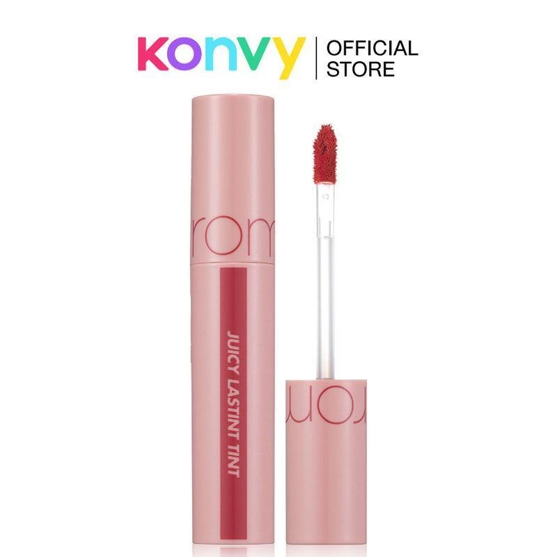ROM&ND Juicy Lasting Tint 5.5g #24 Peeling Angdoo เครื่องสำอาง เครื่องสำอางสำหรับตกแต่งริมฝีปาก ทินท