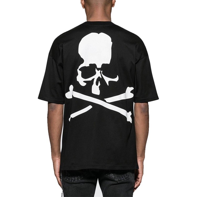 เสื้อยืดแขนสั้นพิมพ์ลาย MMJ Skull unisex ฤดูร้อน MMJ