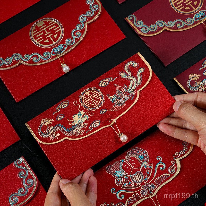 พร้อมของขวัญเปลี่ยนเป็นปากหมื่นหยวนแต่งงานบุคลิกภาพลี้ ชิ ซีลซองจดหมายสีแดงทุ่มเท2025รูปแบบใหม่สร้าง