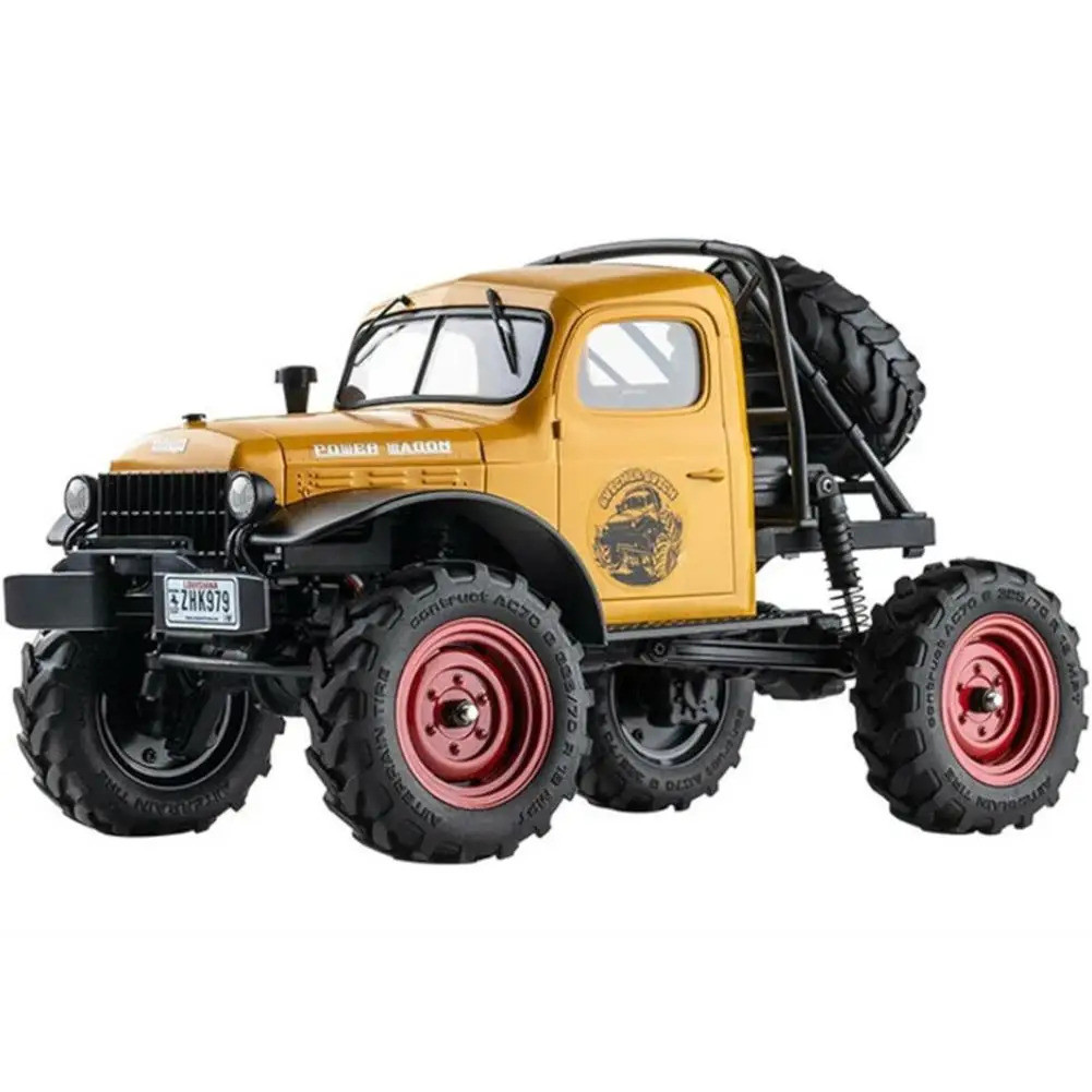 1:24 Power Wagon Fcx24 Rc Crawler รุ่น Buggy รถ 4wd รถบรรทุกสําหรับ Sandland Desert Dirt Road สําหรั